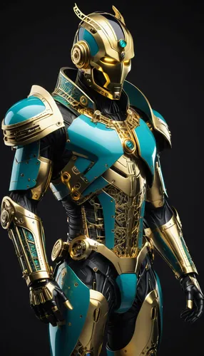 dark blue and gold,knight armor,scarab,gold paint stroke,centurion,alien warrior,gold mask,armor,nova,armored,matador,gold colored,c-3po,kryptarum-the bumble bee,steel man,paladin,metallic,armour,minibot,sigma,Conceptual Art,Sci-Fi,Sci-Fi 09