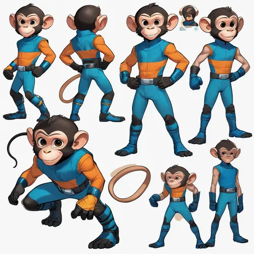 monkey gang,monkey soldier,monkeys band,monkey,monkeys,the monkey,monkey family,barbary monkey,chimp,war monkey,primates,capuchin,primate,monkey island,chimpanzee,ape,monkey wrench,male poses for drawing,squirrel monkey,baby monkey,Unique,Design,Character Design