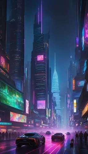 cybercity,cyberpunk,cityscape,futuristic landscape,cybertown,colorful city,futuristic,metropolis,city at night,fantasy city,cyberscene,cityzen,shanghai,synth,cyberport,guangzhou,urban,cyberia,evening city,makati,Conceptual Art,Oil color,Oil Color 16