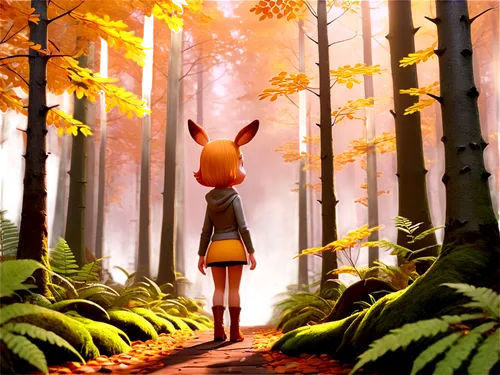 arrietty,forest walk,forest,in the forest,the forest,wander,forest of dreams,autumn forest,forest path,exploration,forest background,hare trail,forest animal,fionna,holy forest,woodland,forest clover,forest glade,fairy forest,pines,Unique,3D,3D Character