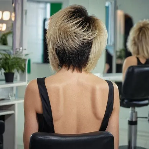 back of head,undercuts,undercut,short blond hair,chignon,shoulder length,goldwell,the long-hair cutter,alopecia,sidecut,shorthair,girl from the back,hairdressing salon,barbier,updo,rattail,restyle,woman's backside,profiles,corte,Photography,General,Realistic