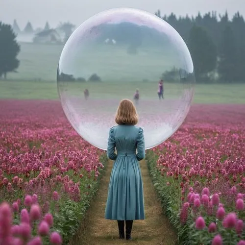 crystal ball-photography,crystal ball,mirror in the meadow,alice in wonderland,wonderland,fantasy picture,Photography,General,Realistic