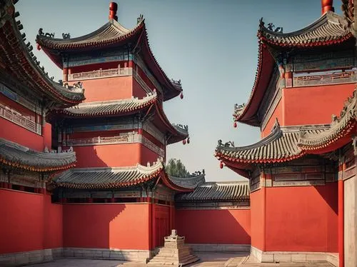 hall of supreme harmony,jingshan,asian architecture,wudang,soochow,hengdian,changgyeonggung palace,buddhist temple,chengde,dongbuyeo,pagodas,summer palace,qufu,badaling,qianmen,drum tower,khenin,yongyut,shijingshan,zhaozhou,Art,Artistic Painting,Artistic Painting 43