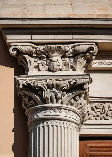 entablature,corinthian order,architectural detail,corbels,pediment,pilaster,pilasters,pedimented,pillar capitals,pediments,tympanum,ornamentation,details architecture,cornice,overmantel,lion capital,lintel,frieze,palladian,architrave,Illustration,Japanese style,Japanese Style 08