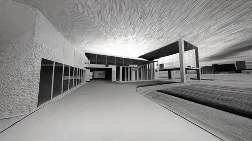 3d rendering,hallway space,archidaily,dunes house,concrete ceiling,daylighting,brutalist architecture,render,hallway,arq,mid century house,interior modern design,search interior solutions,mid century modern,attic,japanese architecture,inverted cottage,virtual landscape,core renovation,contemporary decor,Art sketch,Art sketch,Concept