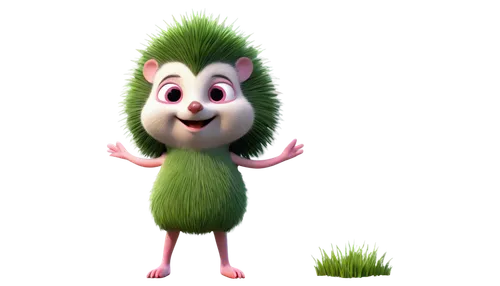 prickle,aaa,madagascar,prickly,porcupine,cute cartoon character,patrol,spike,pepino,green animals,green kiwi,new world porcupine,hedgehog,the green coconut,pea,dad grass,tree loc sesame,mascot,schisandraceae,pignolata,Conceptual Art,Daily,Daily 22