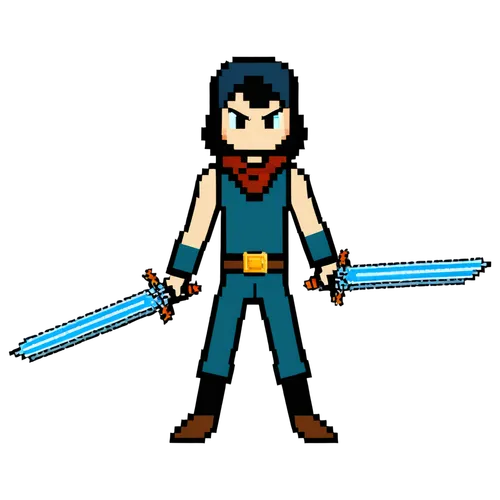 pixel art,swordsman,swordswoman,swords,sword,king sword,scabbard,2d,facebook pixel,pixel,8bit,game character,quarterstaff,longbow,pixelgrafic,sakana,swordsmen,thermal lance,my clipart,sward