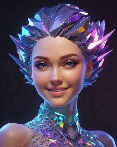 cyberstar,ice queen,violet head elf,varya,crystalize,solara