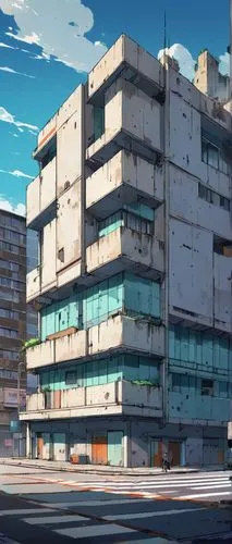 scampia,apartment block,kodokan,hashima,kamurocho,apartment building,akiba,shinbo,susukino,block of flats,apartment house,okabe,hibiya,superblock,monogatari,an apartment,edificio,nishio,gunkanjima,rebiya,Illustration,Japanese style,Japanese Style 03