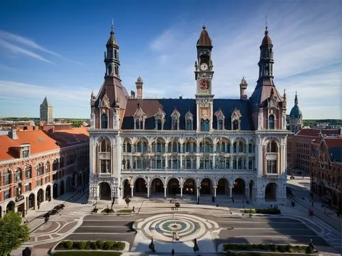 Wainwright Building, architectural design, grandeur, historic, Renaissance Revival style, symmetrical facade, ornate decorations, granite stones, rusticated base, arched windows, carved wooden doors, 