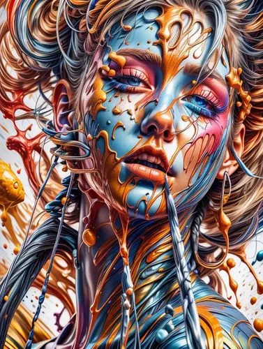 bodypainting,bodypaint,psychedelic art,body painting,neon body painting,the festival of colors,body art,fantasy art,painted lady,thick paint strokes,fractals art,art painting,face paint,colorful background,psychedelic,paint strokes,swirling,boho art,swirls,colourful pencils