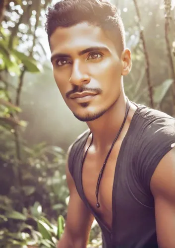 Man in the jungle, adventure, normal body,male model,bangladeshi taka,farmer in the woods,nature and man,devikund,indian,tea plantation,kerala,forest man,tea plantations,forest background,thavil,bangl