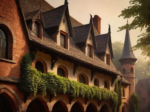 collonges,alsace,fairy tale castle sigmaringen,caylus,colmar,zelenay,fairy tale castle,wissembourg,drachenfels,wernigerode,malbork,maulbronn monastery,fairytale castle,medieval street,colmar city,zamek malbork,crenellations,medieval town,chateaux,townscapes,Conceptual Art,Oil color,Oil Color 11