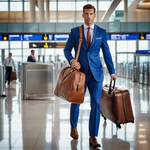 men's suit,attendant,travelport,travel insurance,carry-on bag,businesspeople,rockhold,luggage,jetsetter,airline travel,sportcoat,globe trotter,businessman,briefcases,black businessman,travelzoo,businessperson,journeyman,leather suitcase,bellman,Photography,General,Realistic