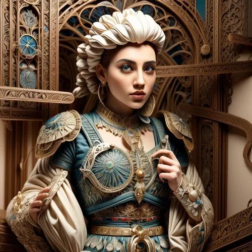 queen cage,imperial coat,regal,miss circassian,queen anne,suit of the snow maiden,monarchy,celtic queen,queen s,fantasy portrait,tudor,elizabeth i,queen,jaya,female doctor,joan of arc,cepora judith,shoulder pads,girl in a historic way,riopa fernandi