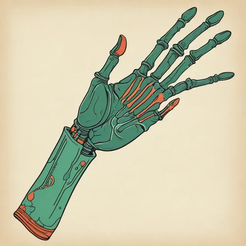 In a laboratory filled with bizarre experiments, a scientist's hand transforms into a skeletal appendage with a skull-shaped palm. Write a sci-fi story exploring the consequences of this transformatio