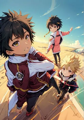 tsunayoshi,eguren,ajna,peni,kyokai,kikori,Anime,Anime,Realistic