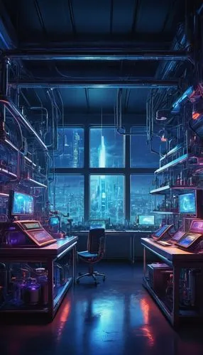 computer room,laboratory,the server room,sci fi surgery room,chemical laboratory,cyberpunk,lab,laboratory information,data center,cyberspace,computer workstation,factories,computer,research station,neon human resources,cold room,refinery,circuitry,engine room,modern office,Conceptual Art,Daily,Daily 18