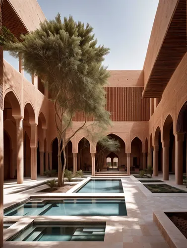 riad,caravanserai,marrakesh,courtyard,inside courtyard,marrakech,caravansary,islamic architectural,qasr al watan,alhambra,persian architecture,ouarzazate,morocco,iranian architecture,king abdullah i m