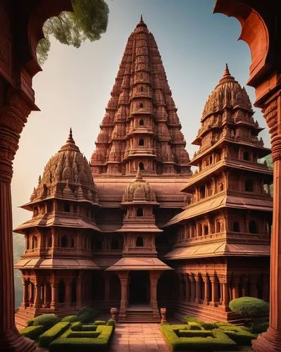 visalakshi,gopura,vimana,indian temple,mandir,chhatri,cholapuram,gopuram,asgiriya,tirthankara,muniswamy,thanjavur,kanchipuram,bhubaneshwar,tanjore,shravasti,pallavas,hampi,mamallapuram,temple,Illustration,Realistic Fantasy,Realistic Fantasy 07