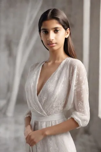 bridal clothing,wedding dresses,wedding dress,bridal dress,wedding gown,bridal,indian bride,bridal jewelry,white winter dress,silver wedding,elegant,girl in white dress,white silk,bridal veil,wedding dress train,romantic look,quinceañera,girl in a long dress,bride,bridesmaid,Photography,Realistic