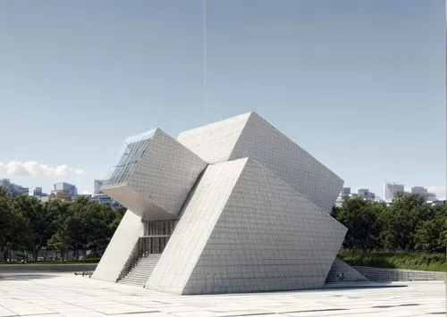 Edificio de una iglesia monumental en forma de cruz inclinada, los muros son de concreto armado.,russian pyramid,soumaya museum,tempodrom,archidaily,futuristic art museum,monument protection,pyramid,3