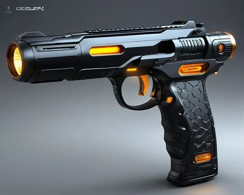 hawkmoon,garrison,sidearm,air pistol,modulus,armscor,Conceptual Art,Sci-Fi,Sci-Fi 06