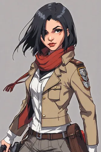 scout,kosmea,combat medic,lady medic,jacket,parka,military uniform,honmei choco,officer,vanessa (butterfly),glider pilot,bomber,female nurse,park ranger,female doctor,military person,policewoman,pilot,maya,gi