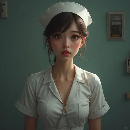 nurse,female nurse,yumei,lady medic,ship doctor,nurses