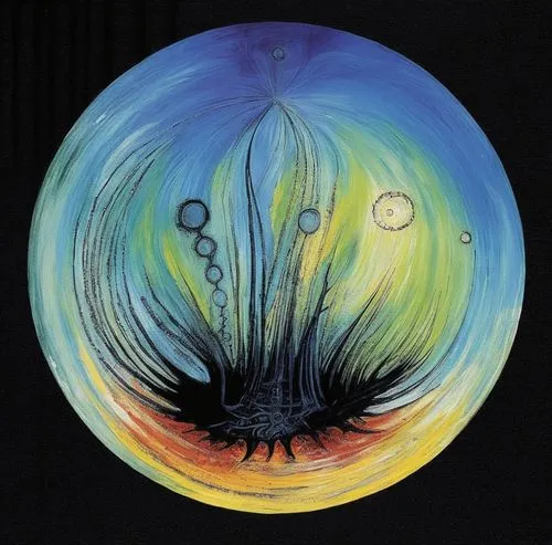 glass painting,swirly orb,orbifold,orb,glass sphere,alethiometer,Illustration,Realistic Fantasy,Realistic Fantasy 33