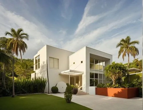 dunes house,beach house,modern house,florida home,palm branches,royal palms,Photography,General,Realistic