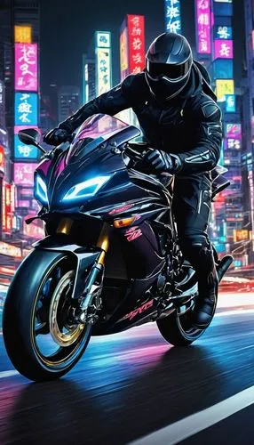 ninja, male, muscular, athletic, agile, stealthy, black ninja suit, hood up, gloves, boots, katana, throwing stars, 400 wheelie, sports bike, sleek design, shiny metal, wheels spinning, road racing, c