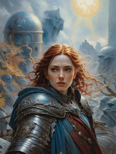 aegon,heroic fantasy,joan of arc,seregil,etain,lyonesse,Illustration,Realistic Fantasy,Realistic Fantasy 03