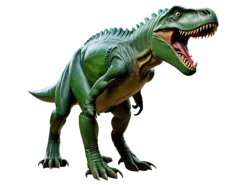 Green screen, T-Rex, solo, King of Dinosaurs, powerful muscles, sharp teeth, scaly skin, angry eyes, strong legs, open mouth, roaring, studio lighting, cinematic composition, shallow depth of field, v