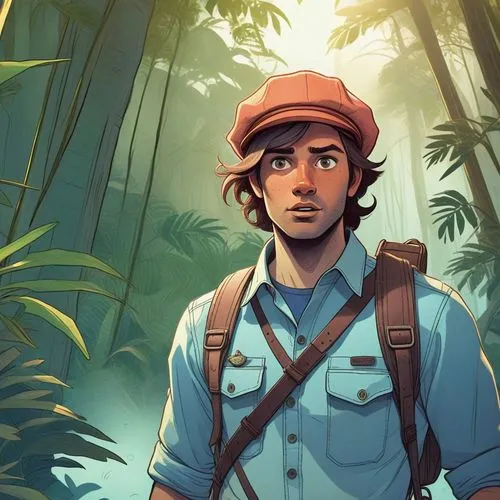 Jungle Adventure Character Design,safari,jim's background,youtube background,piperaceae,hila,tropico