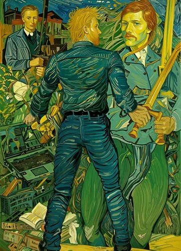 boccioni,emshwiller,minutemen,policemen,policier,makhno