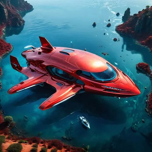 alien ship,thunderjet,sapidus,the dolphin,super trimaran,supercruise,jetski,manta,azimut,vulcania,supercarrier,vulcans,seastreak,jet ski,buccaneer,nms,centurione,interceptor,avjet,nautilus,Conceptual Art,Sci-Fi,Sci-Fi 13