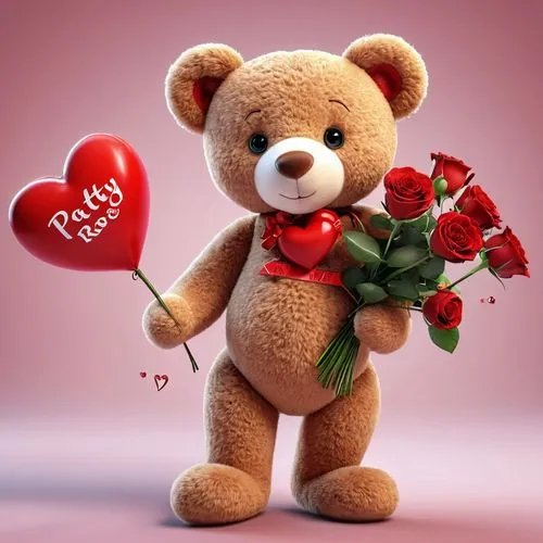 for my love,for you,valentine bears,valentine day,valday,saint valentine's day,for baby,balentine,happy valentines day,valentins,valentine flower,valentyna,valentine's day,teddybear,cute bear,3d teddy,teddy bear,valentine clip art,romantic rose,valentine,Photography,General,Realistic