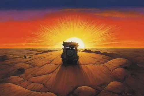 sunset in africa ,tatooine,skaro,gallifrey,sunstorm,uluru,arrakis,monolith,fremen,journey,mcquarrie,sarlacc,sunquest,desert landscape,viewing dune,dune 45,capture desert,unicron,desert desert landscap