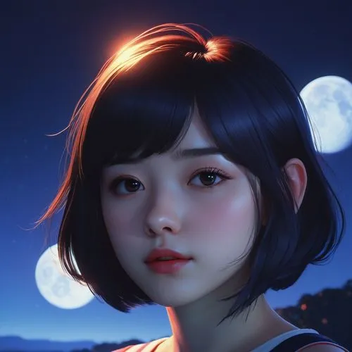 shimei,eiko,jurata,lunar,longmei,azumi,yanmei,mei,minmei,harumi,nadeshiko,mizuhara,xiaoyu,yumei,himawari,emiko,fantasy portrait,jiarui,moon and star background,thmei,Conceptual Art,Fantasy,Fantasy 19