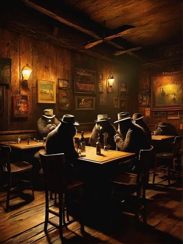 irish pub,deadwood,unique bar,drinking establishment,the pub,pub,clover hill tavern,tavern,wild west hotel,piano bar,liquor bar,bar billiards,rosa cantina,pioneertown,bar stools,jack daniels,wild west,wine tavern,outback steakhouse,tennessee whiskey,Illustration,Realistic Fantasy,Realistic Fantasy 29