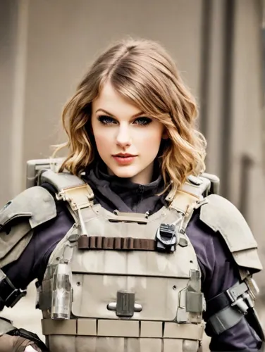 ballistic vest,breastplate,bodyworn,swifts,combat medic,federal army,military,female warrior,military uniform,protective suit,banner,military organization,woman fire fighter,army,strong military,girl with a gun,soldier,heavy armour,girl with gun,edit icon