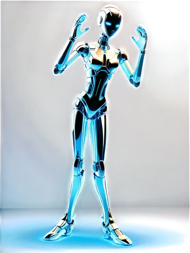 metal figure,tron,3d figure,fembot,3d man,silico,humanoid,robot icon,cyberathlete,mechanoid,polykleitos,3d model,steel man,positronium,automatica,cortana,augmentations,cybernetic,roboticist,biomechanist,Illustration,Japanese style,Japanese Style 07