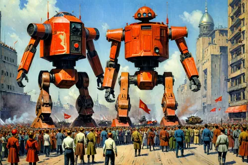 robots,mecha,evangelion mech unit 02,evangelion unit-02,mech,robotics,robot combat,valerian,rust-orange,robotic,machines,evangelion,sci fiction illustration,robot,cybernetics,droids,bot,dystopian,evangelion evolution unit-02y,bots,Art,Classical Oil Painting,Classical Oil Painting 13