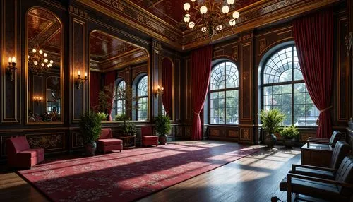 royal interior,ornate room,victorian room,enfilade,chateau margaux,holyroodhouse,ballroom,ritzau,château de chambord,wade rooms,entrance hall,foyer,driehaus,harlaxton,parlor,chambord,ballrooms,highclere castle,mountstuart,matignon