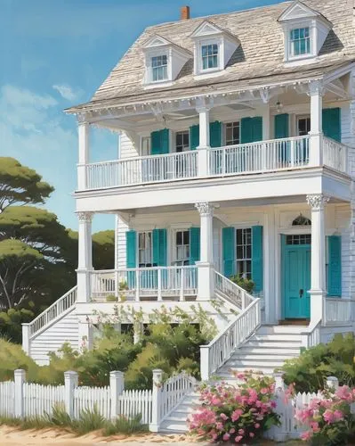 white picket fence,rodanthe,dreamhouse,seaside country,victorian house,doll's house,beach house,house painting,mawes,nantucket,houses clipart,innkeepers,mackinac island,doll house,seaside resort,house with caryatids,summer cottage,house by the water,beachhouse,old victorian,Photography,Fashion Photography,Fashion Photography 03