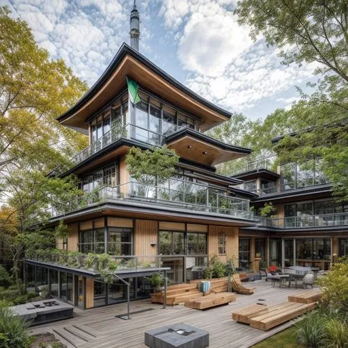 tree house hotel,timber house,tree house,modern architecture,cubic house,treehouse,eco-construction,modern house,japanese architecture,frame house,house in the forest,wooden house,smart house,beautifu