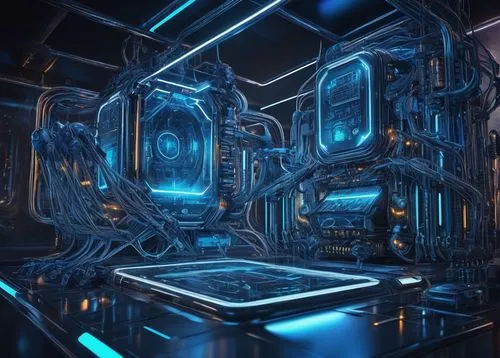 silico,tron,cinema 4d,fractal environment,cyberia,arktika,cyberview,3d render,cyberscope,labyrinthian,supercomputer,fractal design,3d background,computer art,cyberscene,cybersmith,holocron,cybernet,polybius,cybertron,Illustration,Realistic Fantasy,Realistic Fantasy 40