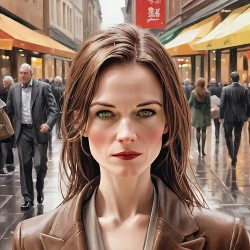 world digital painting,photoshop manipulation,the girl at the station,city ​​portrait,woman holding a smartphone,pedestrian,sci fiction illustration,a pedestrian,woman shopping,digital compositing,the girl's face,woman walking,sprint woman,daisy jazz isobel ridley,digital painting,photo manipulation,bergen,cigarette girl,woman thinking,businesswoman,Digital Art,Comic