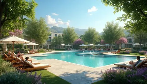 3d rendering,outdoor pool,render,3d rendered,resort,kifissia,renderings,holiday villa,lefay,3d render,bodrum,holiday complex,swimming pool,piscine,kemer,fethiye,pool bar,streamwood,masseria,hotel riviera,Photography,General,Realistic